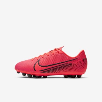 Nike Jr. Mercurial Vapor 13 Academy AG - Nagyobb Gyerek Focicipő - Piros/Piros/Fekete